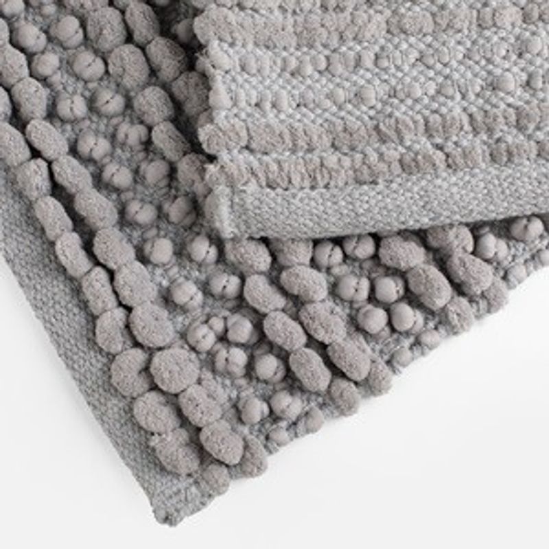 Casa si Gradina - Textile si covoare - Covoare - Covorase baie - Covoras Baie din Microfibra Gri 80x50cm - Infinity.ro