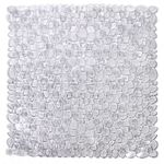 Casa si Gradina - Textile si covoare - Covoare - Covorase baie - Covoras Baie Antiderapant Pietre Transparent 50x50cm - Infinity.ro