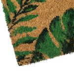 Casa si Gradina - Textile si covoare - Covoare - Covorase intrare - Covoras de intrare cu model tropical, 60x40 cm, maro - Infinity.ro