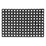 Casa si Gradina - Textile si covoare - Covoare - Covorase intrare - Covoras de intrare din cauciuc perforat, negru, 60x40 cm - Infinity.ro