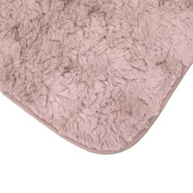 Casa si Gradina - Textile si covoare - Covoare - Covoare casa - Covoras decorativ din imitatie de blana, Dusty Pink, 130x90 cm - Infinity.ro
