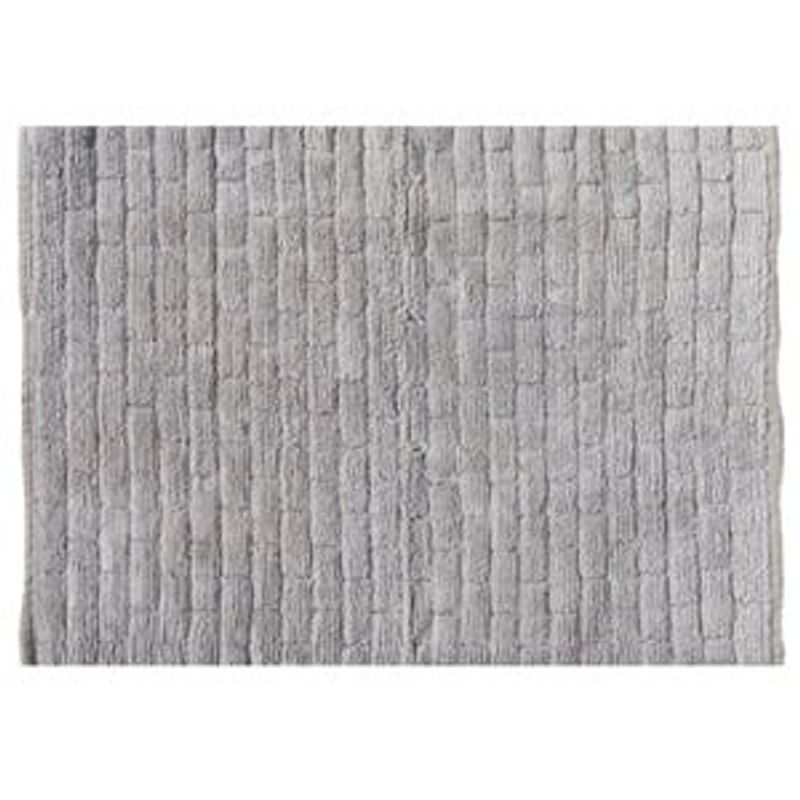 Casa si Gradina - Textile si covoare - Covoare - Covoare casa - Covoras Decorativ de Iarna, Gri, Model Caramizi Reliefate, 100x70cm - Infinity.ro