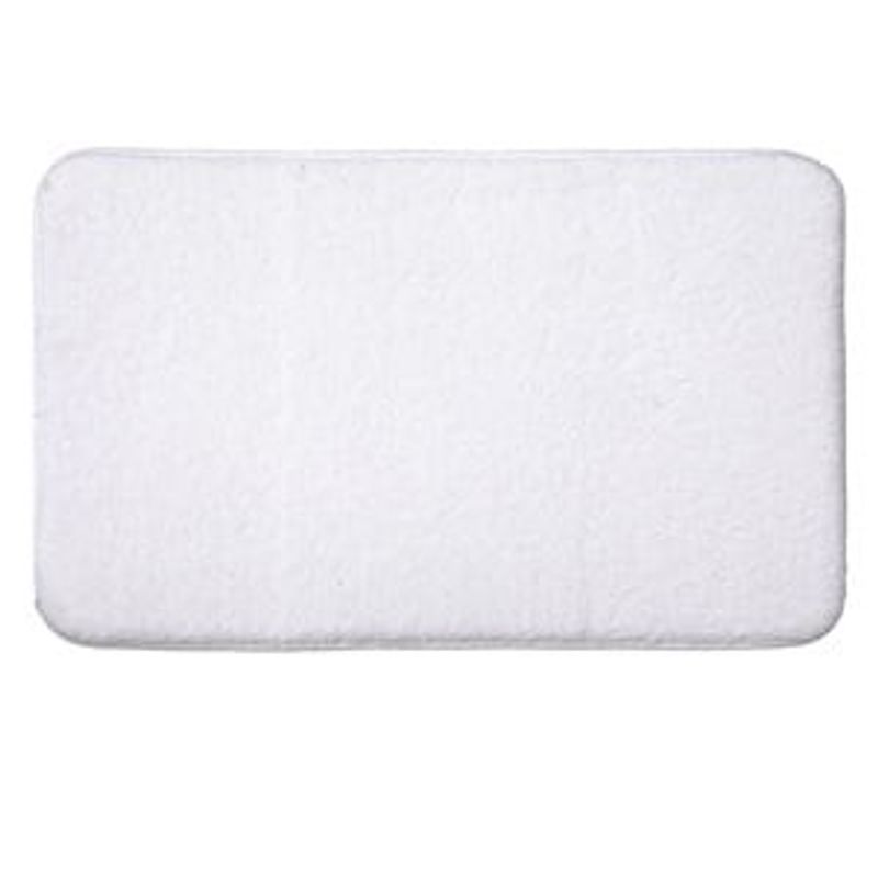 Casa si Gradina - Textile si covoare - Covoare - Covoare casa - Covoras Decorativ din Blana Artificiala, Dreptunghiular, Alb, 80x50cm - Infinity.ro