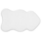 Casa si Gradina - Textile si covoare - Covoare - Covoare casa - Covoras Decorativ din Imitatie de Blana Alba, Forma de Nor, Antiderapant - Infinity.ro