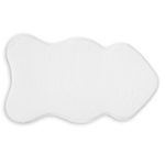 Casa si Gradina - Textile si covoare - Covoare - Covoare casa - Covoras Decorativ din Imitatie de Blana Alba, Forma de Nor, Antiderapant - Infinity.ro
