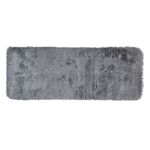 Casa si Gradina - Textile si covoare - Covoare - Covoare casa - Covoras Decorativ Shaggy din Imitatie de Blana, Gri, 160x60cm, Antiderapant - Infinity.ro