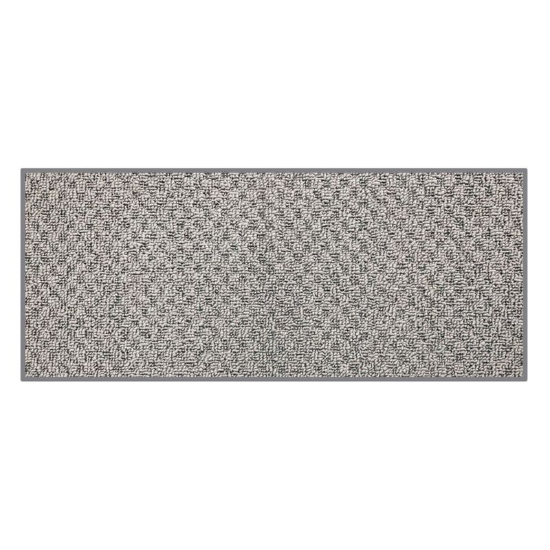Casa si Gradina - Textile si covoare - Covoare - Covoare casa - Covor Traversa Gri cu Model Reliefat, 130x80cm - Infinity.ro