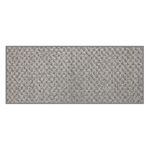 Casa si Gradina - Textile si covoare - Covoare - Covoare casa - Covor Traversa Gri cu Model Reliefat, 130x80cm - Infinity.ro