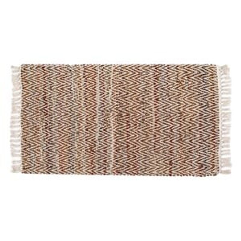 Casa si Gradina - Textile si covoare - Covoare - Covoare casa - Covoras din Piele Artificiala Maro 100x60cm - Infinity.ro