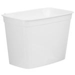 Casa si Gradina - Mobilier - Organizare si depozitare - Cosuri de gunoi - Cos de gunoi suspendat din plastic alb 4L pentru dulapuri - Infinity.ro
