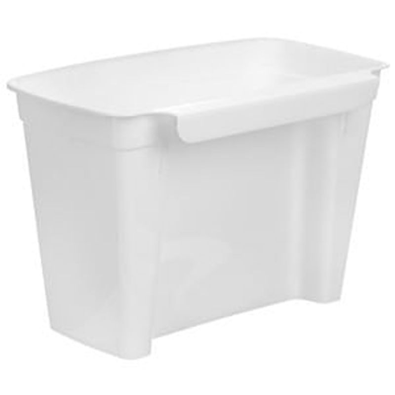 Casa si Gradina - Mobilier - Organizare si depozitare - Cosuri de gunoi - Cos de gunoi suspendat din plastic alb 4L pentru dulapuri - Infinity.ro