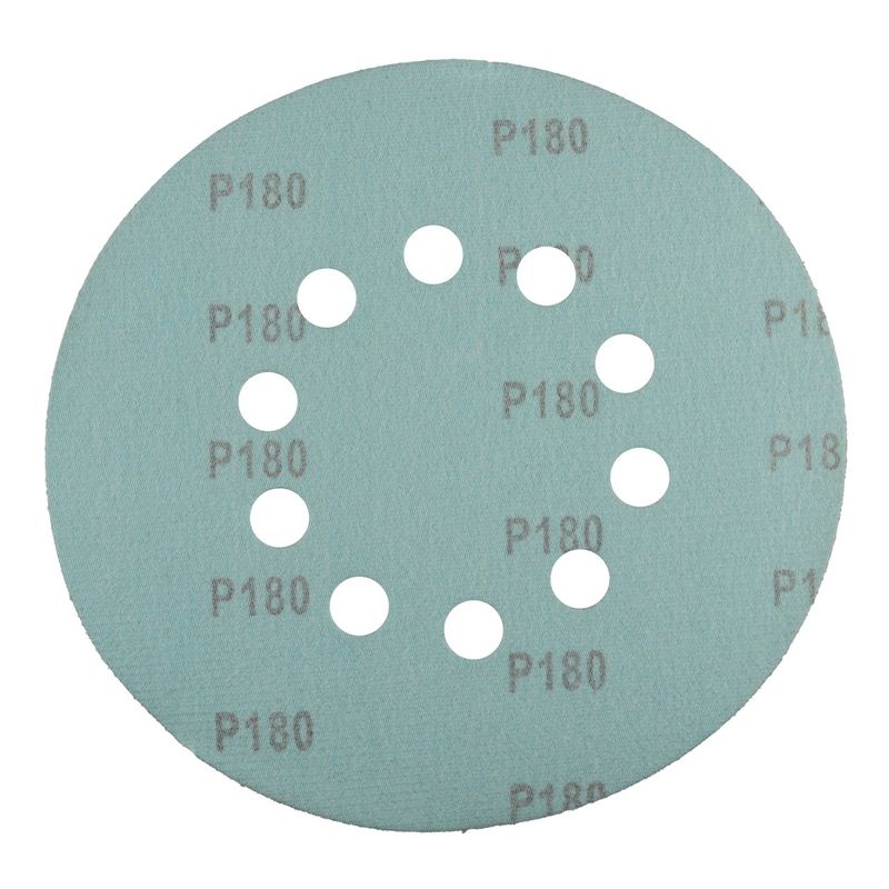 Casa si Gradina - Constructii - Scule electrice si accesorii - Accesorii polizare si slefuire - Disc abraziv pentru slefuitor cu excentric KB225.180 Set 10 buc Diametru: 225 mm, Granulatie: P180 - Infinity.ro