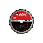 Casa si Gradina - Gradinarit si plante - Utilaje gradina - Consumabile si accesorii utilaje de gradina - Cutit taietor drept 2T, 255mm pentru motocoasa, Elefant - Infinity.ro
