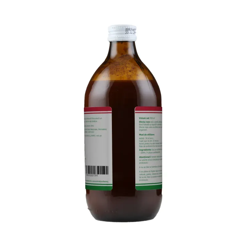 Market - Bauturi - Bauturi non-alcoolice - Bauturi necarbogazoase - Sfecla rosie 100% suc pur 500 ml ECOLOGIC - Infinity.ro