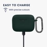 Laptop, Telefoane si Tablete - Wearables si gadgeturi - Wearables - Accesorii wearables - Husa casti Kwmobile pentru Marshall Motif II ANC, protectie la zgarieturi, Silicon, verde - Infinity.ro