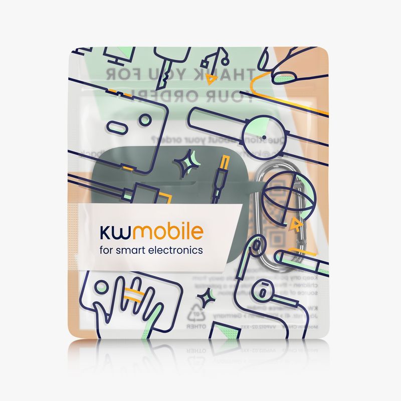 Laptop, Telefoane si Tablete - Wearables si gadgeturi - Wearables - Accesorii wearables - Husa casti Kwmobile pentru Marshall Motif II ANC, protectie la zgarieturi, Silicon, verde - Infinity.ro