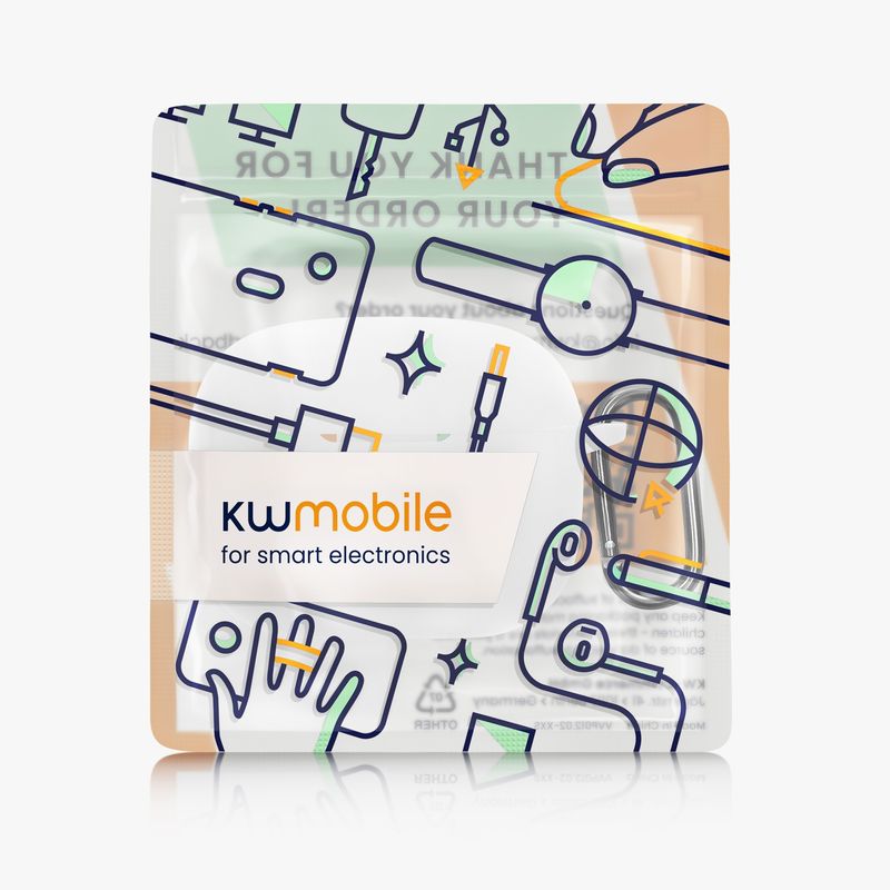 Laptop, Telefoane si Tablete - Wearables si gadgeturi - Wearables - Accesorii wearables - Husa casti Kwmobile pentru Bowers & Wilkins Pi6, Pi8, protectie la zgarieturi, Silicon, alb - Infinity.ro