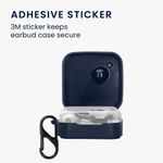 Laptop, Telefoane si Tablete - Wearables si gadgeturi - Wearables - Accesorii wearables - Husa casti Kwmobile pentru Nothing CMF by Nothing Nothing Ear 2024, protectie la zgarieturi, Silicon, albastru - Infinity.ro