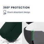 Laptop, Telefoane si Tablete - Wearables si gadgeturi - Wearables - Accesorii wearables - Husa casti Kwmobile pentru Marshall Motif II ANC, protectie la zgarieturi, Silicon, verde - Infinity.ro