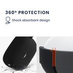 Laptop, Telefoane si Tablete - Wearables si gadgeturi - Wearables - Accesorii wearables - Husa casti Kwmobile pentru JBL Tune Buds, protectie la zgarieturi, Silicon, negru - Infinity.ro