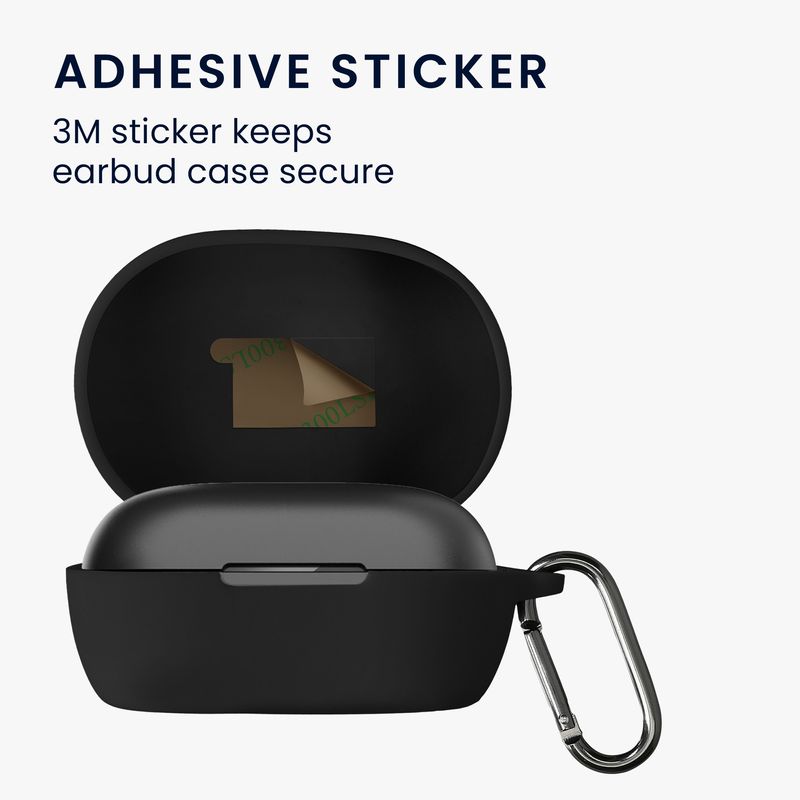 Laptop, Telefoane si Tablete - Wearables si gadgeturi - Wearables - Accesorii wearables - Husa casti Kwmobile pentru Bose QuietComfort Earbuds, protectie la zgarieturi, Silicon, negru - Infinity.ro
