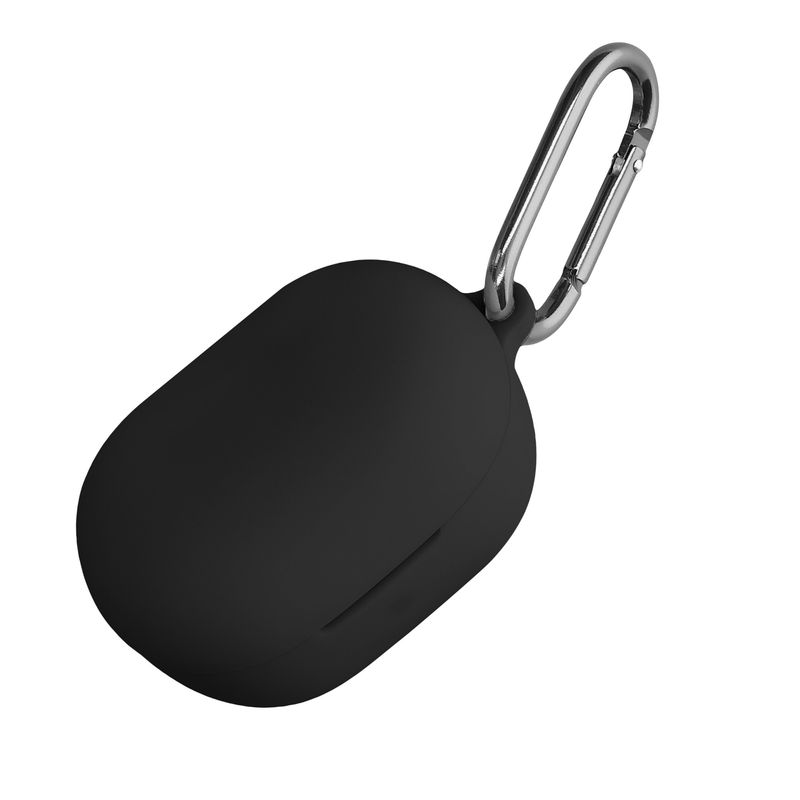 Laptop, Telefoane si Tablete - Wearables si gadgeturi - Wearables - Accesorii wearables - Husa casti Kwmobile pentru Bose QuietComfort Earbuds, protectie la zgarieturi, Silicon, negru - Infinity.ro