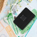 PC, gaming si accesorii - Retelistica - Cabluri si accesorii - Husa router Kwmobile pentru TP-Link M7350 4G LTE Mobile Wi-Fi, silicon, negru - Infinity.ro
