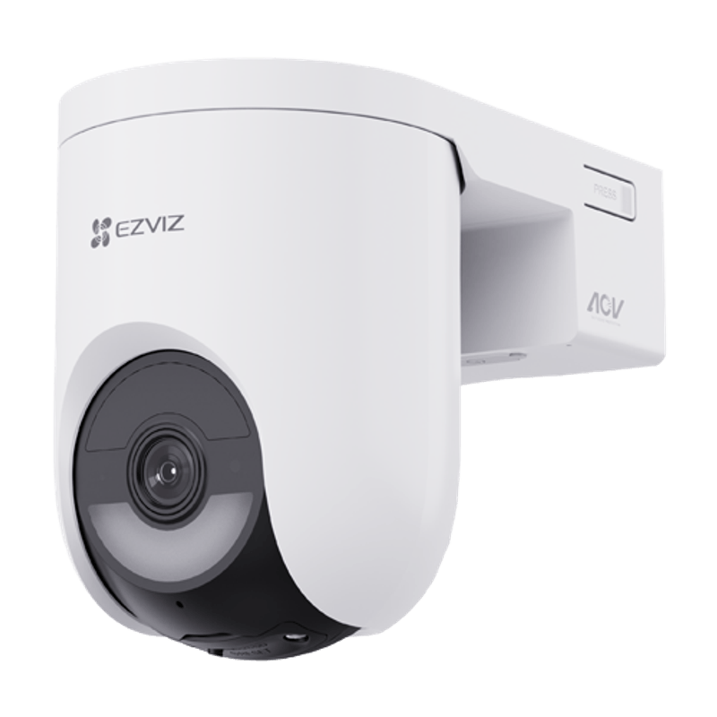 Casa si Gradina - Electrice - Smart Home - Camere de supraveghere - Camera IP Wi-Fi6 PT + panou solar 5W, 8MP, baterie 5.200 mAh, Audio bidirectional, Alarma - EZVIZ CS-HB8c-SP(4K) - Infinity.ro