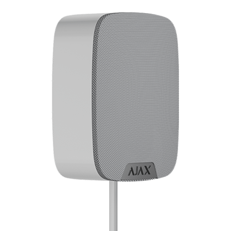 Casa si Gradina - Electrice - Smart Home - Alarme si accesorii - Sirena de interior Superior HomeSiren Fibra, cablata, alb - AJAX HomeSirenSuperiorFibra(W)-143560 - Infinity.ro