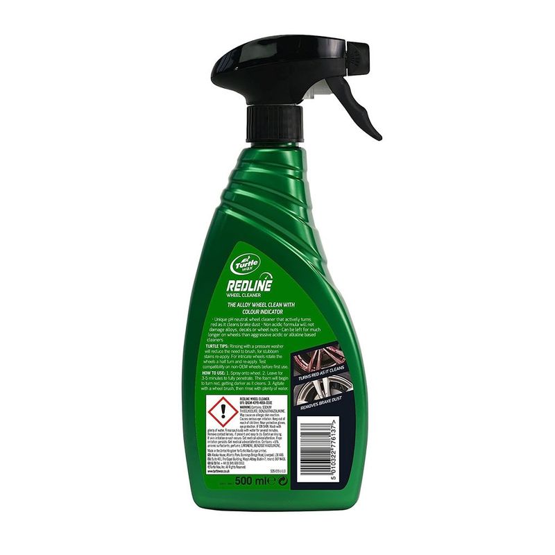 Auto si Moto - Intretinere auto - Produse curatare auto - TURTLE SOLUTIE PROFESIONALA PENTRU CURATAT JANTE 500ML - Infinity.ro