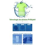 Fashion, accesorii si bijuterii - Barbati - Imbracaminte - Pantaloni barbati - Set Pantaloni Scurti si Tricou, Set cu Evaporare Rapida a Transpiratiei, Alb, M, PriStyle® - Infinity.ro