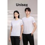 Fashion, accesorii si bijuterii - Barbati - Imbracaminte - Pantaloni barbati - Set Pantaloni Scurti si Tricou, Set cu Evaporare Rapida a Transpiratiei, Alb, M, PriStyle® - Infinity.ro