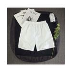 Fashion, accesorii si bijuterii - Barbati - Imbracaminte - Pantaloni barbati - Set Pantaloni Scurti si Tricou, Set cu Evaporare Rapida a Transpiratiei, Alb, M, PriStyle® - Infinity.ro