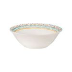 Casa si Gradina - Bucatarie si vesela - Vesela si tacamuri - Farfurii si boluri - Bol din Portelan cu Model Aztec Multicolor, 450 ml - Infinity.ro