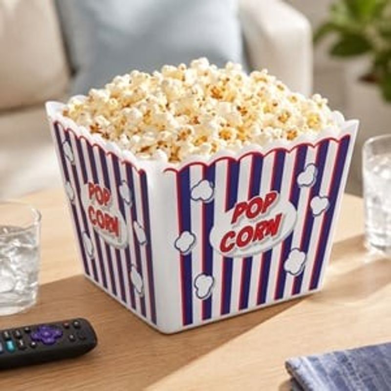 Casa si Gradina - Bucatarie si vesela - Vesela si tacamuri - Farfurii si boluri - Bol plastic popcorn volum mare pentru petreceri - Infinity.ro