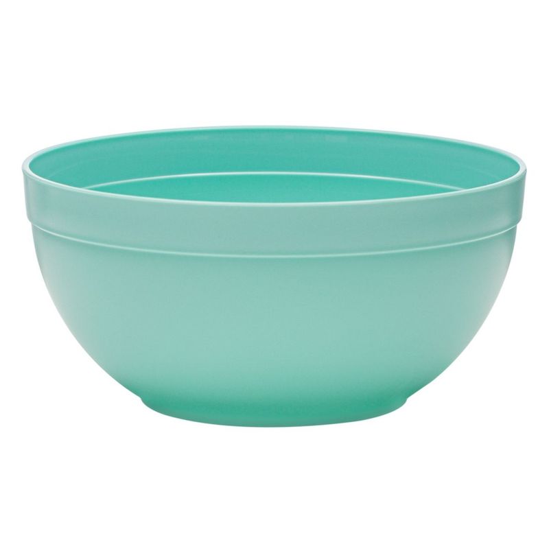 Casa si Gradina - Bucatarie si vesela - Vesela si tacamuri - Farfurii si boluri - Bol rotund din plastic, 2.5L, Verde - Infinity.ro