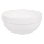 Casa si Gradina - Bucatarie si vesela - Vesela si tacamuri - Farfurii si boluri - Bol Rotund din Portelan, 1.2L, Alb - Infinity.ro