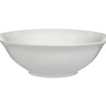 Casa si Gradina - Bucatarie si vesela - Vesela si tacamuri - Farfurii si boluri - Bol rotund din portelan, 1.4L, Alb - Infinity.ro