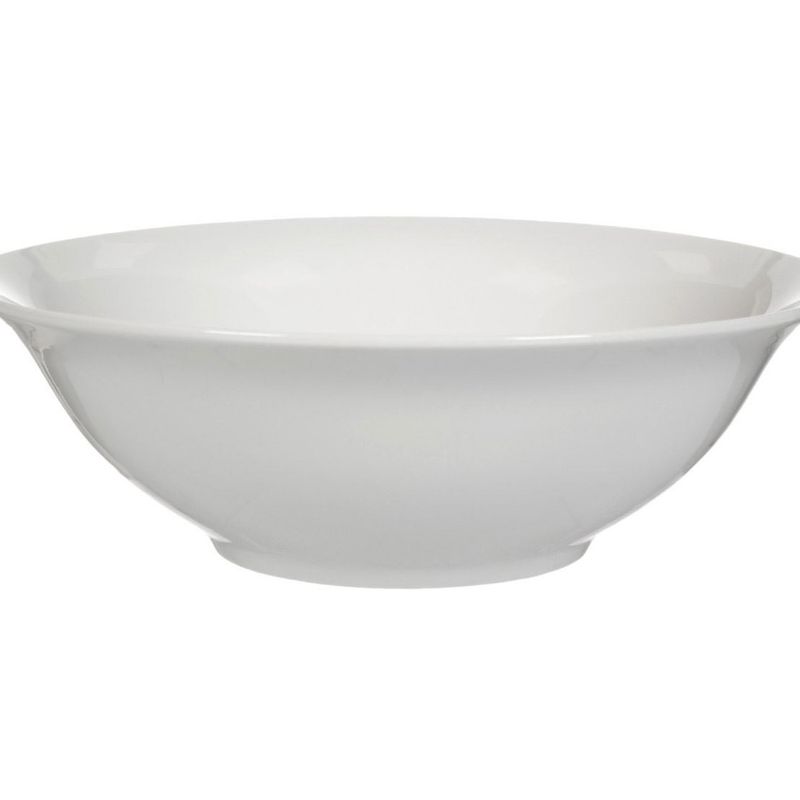Casa si Gradina - Bucatarie si vesela - Vesela si tacamuri - Farfurii si boluri - Bol rotund din portelan, 1.4L, Alb - Infinity.ro