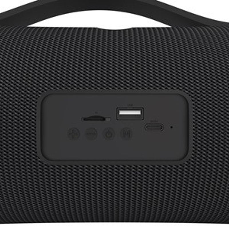 TV, Audio-Video si Foto - Portabile audio - Boxe portabile - Boxa Bluetooth cu Maner, Bass Intens si Radio FM, 10W, Negru - Infinity.ro