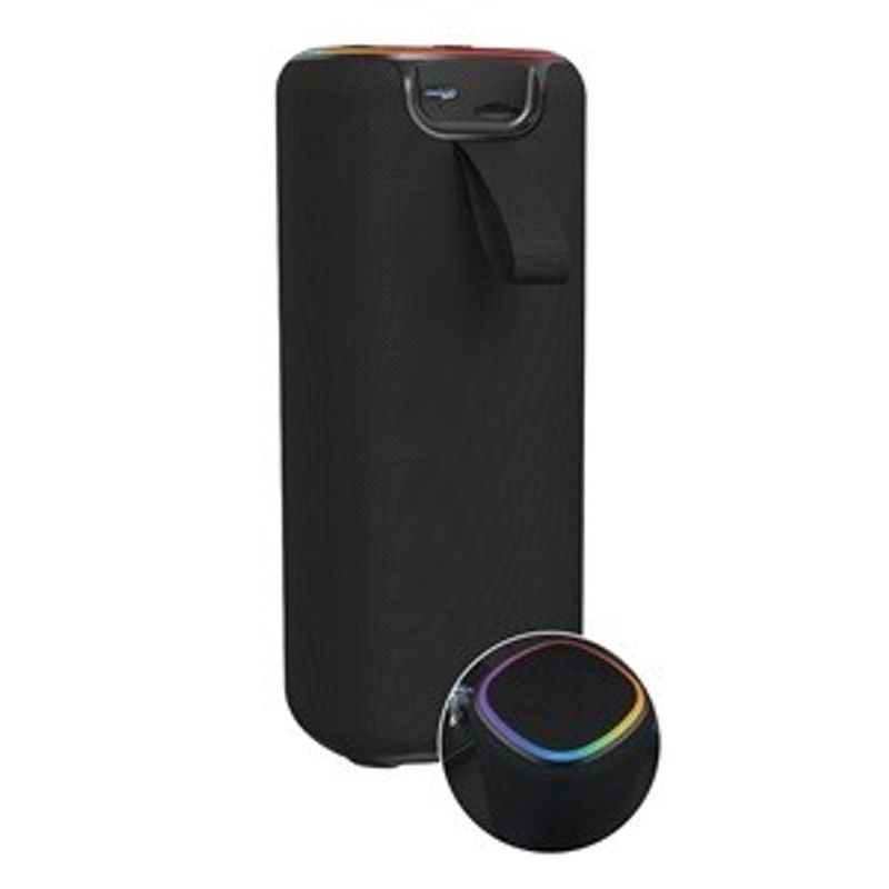 TV, Audio-Video si Foto - Portabile audio - Boxe portabile - Boxa portabila Bluetooth cu LED RGB si Radio FM, 10W, Negru - Infinity.ro