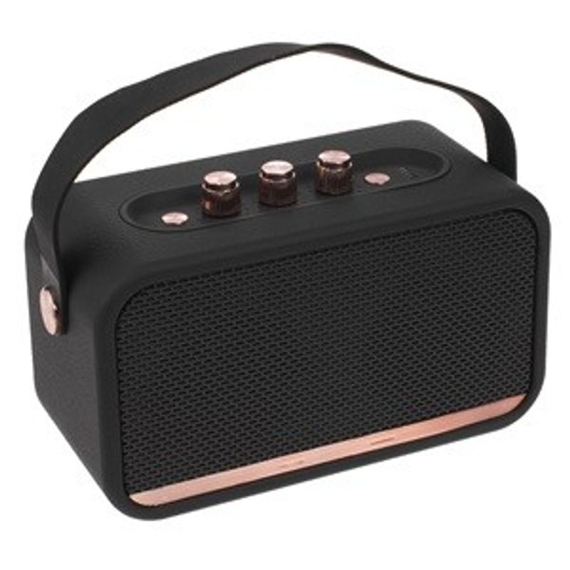 TV, Audio-Video si Foto - Portabile audio - Boxe portabile - Boxa portabila Bluetooth, Design Retro, 30W, Negru, IP67 - Infinity.ro