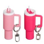 Fashion, accesorii si bijuterii - Copii - Accesorii copii - Alte accesorii copii - Breloc Cana Termos Metalic Roz sau Fucsia pentru Copii - Infinity.ro