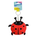 Fashion, accesorii si bijuterii - Copii - Accesorii copii - Alte accesorii copii - Breloc Buburuza Rosie din Plus pentru Copii, 12 cm - Infinity.ro