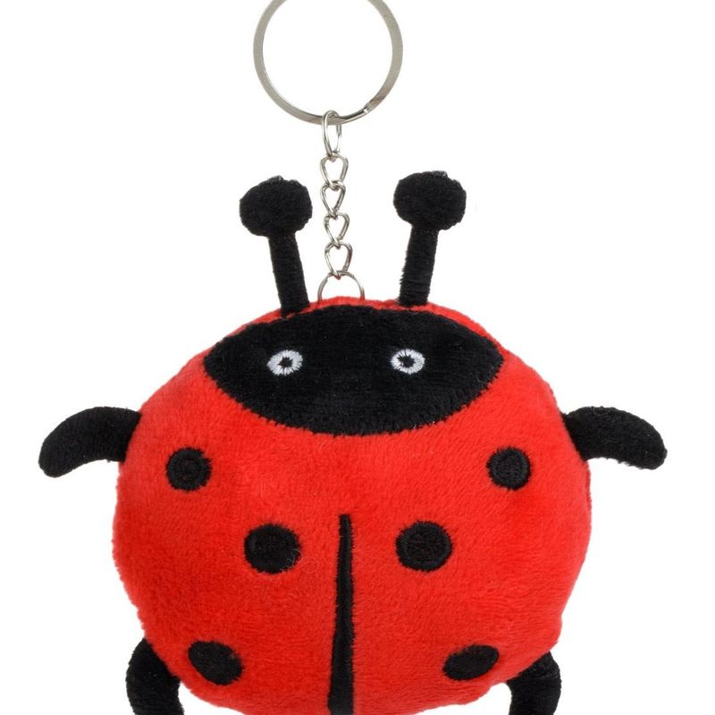 Fashion, accesorii si bijuterii - Copii - Accesorii copii - Alte accesorii copii - Breloc Buburuza Rosie din Plus pentru Copii, 12 cm - Infinity.ro
