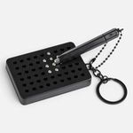 Fashion, accesorii si bijuterii - Copii - Accesorii copii - Alte accesorii copii - Breloc cu joc magnetic, 54 bilute, negru - Infinity.ro