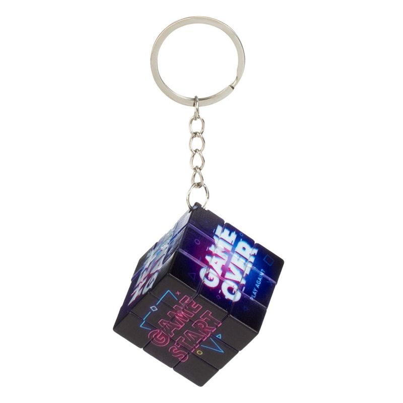 Fashion, accesorii si bijuterii - Copii - Accesorii copii - Alte accesorii copii - Breloc Cub Rubik, 3.5x3.5x3.5cm - Infinity.ro
