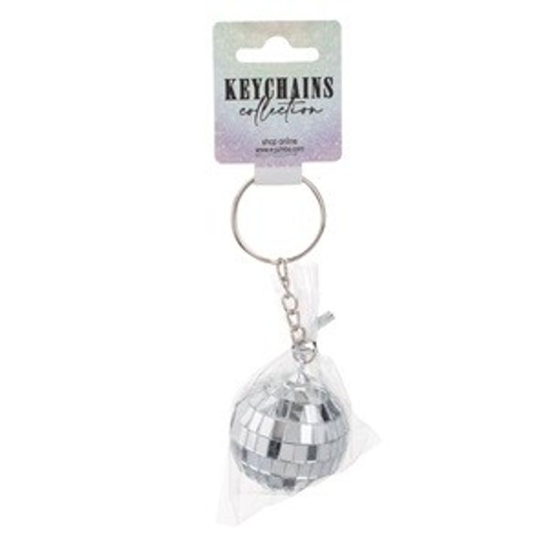 Fashion, accesorii si bijuterii - Copii - Accesorii copii - Alte accesorii copii - Breloc Disco Ball Argintiu, 11 cm, Metal - Infinity.ro