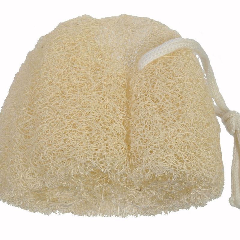 Ingrijire personala si Cosmetice - Ingrijire personala - Ingrijire corp - Bureti de baie - Burete de baie din lufa, 10 cm, Natural - Infinity.ro