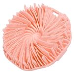 Ingrijire personala si Cosmetice - Ingrijire personala - Ingrijire corp - Bureti de baie - Burete de baie din silicon, rotund, 11 cm, roz - Infinity.ro